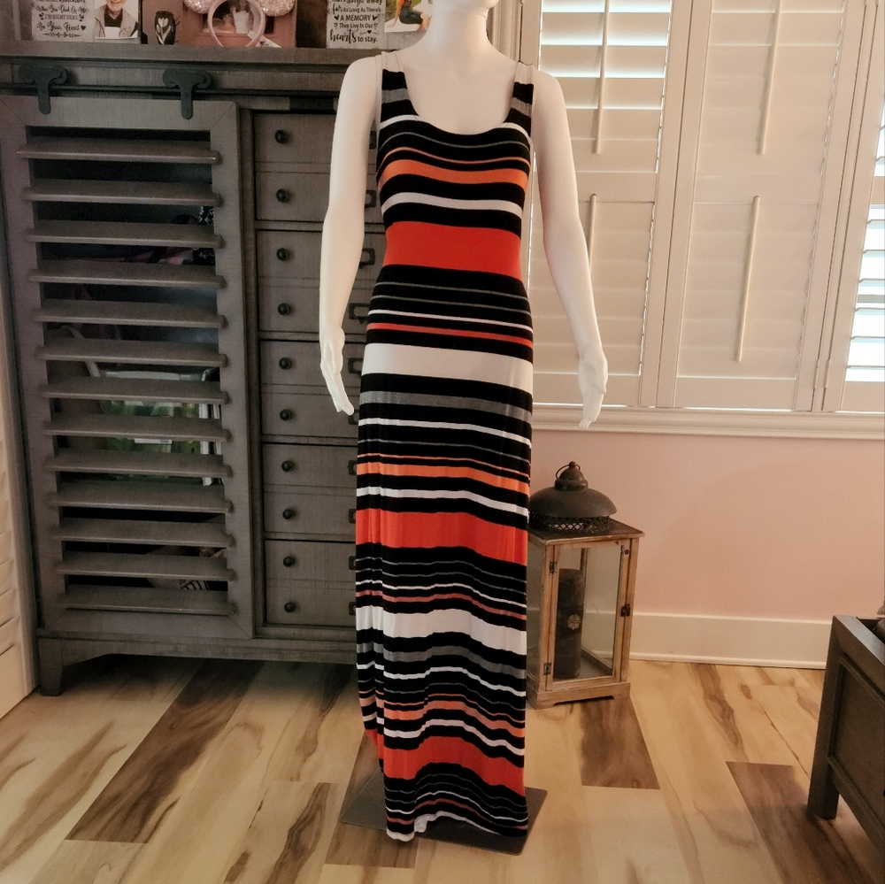 MERONA JERSEY KNIT LONG MAXI TANK DRESS. XL